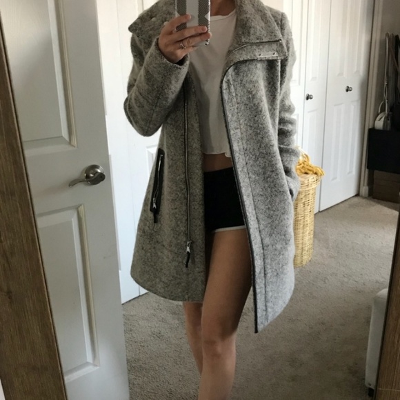 Calvin Klein Boucle Coat - Picture 8 of 8